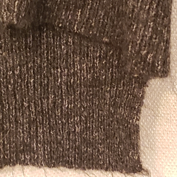 Zenana Brushed Melange Hacci oversized sweater with exposed seam details s/m - Picture 5 of 7